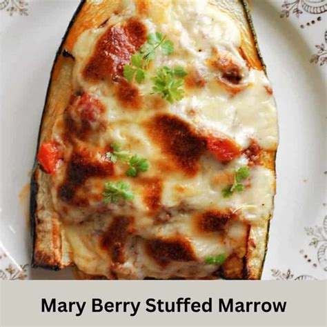 Mary Berry Stuffed Marrow Recipe - British Recipes Book