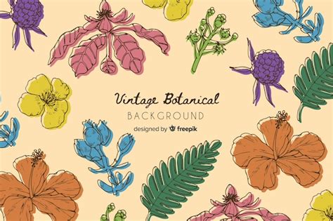 Free Vector | Botanical background