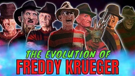 The Evolution of Freddy Krueger (1984-2010) - YouTube