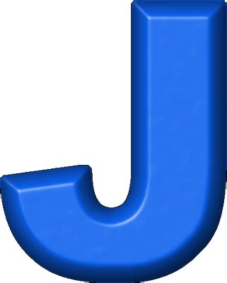 Blue Letter J Logo / 3d Blue Neon Light Letter J Isolated On Black ...