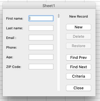 How to Create Excel Data Entry Forms | Smartsheet