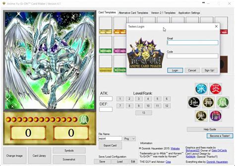 Anime Yu Gi Oh! Card Maker Update 6! Version 4.0/4.1 - YouTube