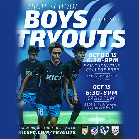 Chicago KICS Football Club Tryouts, USA - Spotik : Sports Selection Trials India, UK, USA ...