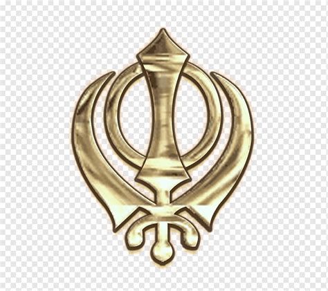 Sikhismus Religion Khanda Gurdwara Sikh Guru, Khanda, Abzeichen, Messing-, Dastar png | PNGWing