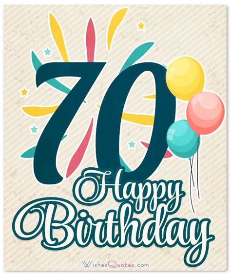 happy birthday 70 years - Google zoeken | 70th birthday card, Birthday ...