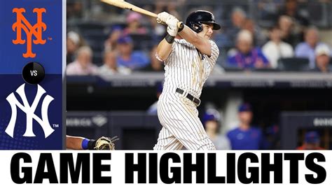 Mets vs. Yankees Highlights (8/22/22) | MLB Highlights - YouTube