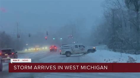 The snow is here: West Michigan weathers a storm together