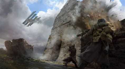 Battlefield 1, Battlefield, Concept art