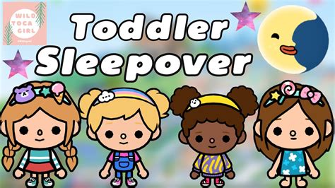 TODDLER SLEEPOVER 🌝 TOCA LIFE WORLD - YouTube