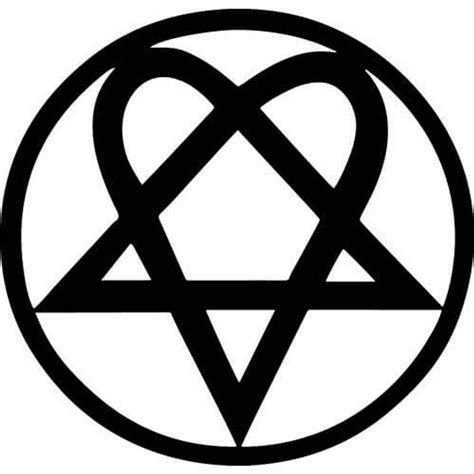 Heartagram | Heartagram tattoo, Maori tattoo, Bumper stickers