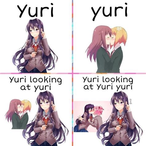 ⚠Yaoi/Yuri ⚠ /KONIEC | Literature club, Yuri anime, Anime funny