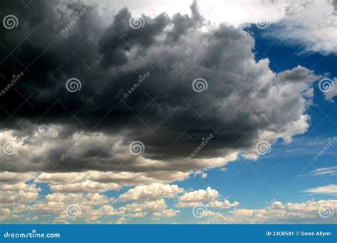 Impending Storm stock image. Image of abstract, colour - 2408581