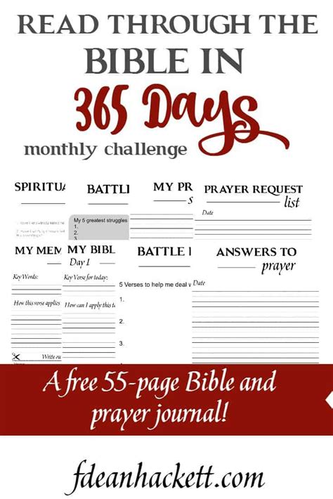 Read Through the Bible Challenge - Foundational