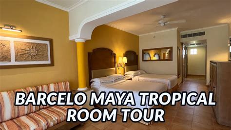 BARCELO MAYA TROPICAL ROOM TOUR - YouTube