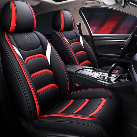 1PC PU Leather Universal Car Seat Covers Breathable Auto Seat Protector Waterproof – Alexnld.com