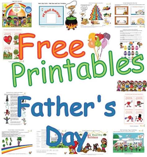 Free Printables - Kids Father's Day Cards- Best Dad Awards, Online Father's Day Cards for Kids ...