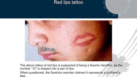 The Meanings of Gang Tattoos, Explained By Canadian Border Protection | Number 13 and Tattoo