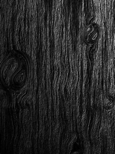 Dark Wood Grain Texture