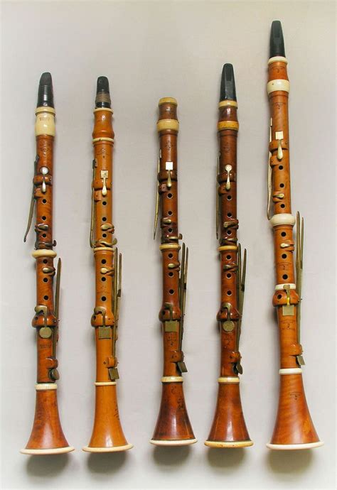 Classical - Romantic Era Clarinets. | Old musical instruments, Woodwind instruments, Clarinet