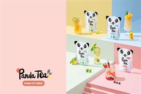 Panda Tea - Summer Detox Tea on Behance