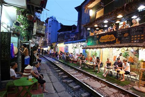 Hanoi Train Street - Doorstep Railway at Old Quarter Hanoi - Day Tours ...