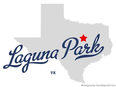 Map of Laguna Park, TX, Texas