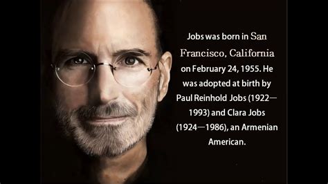 Biography Of Steve Jobs