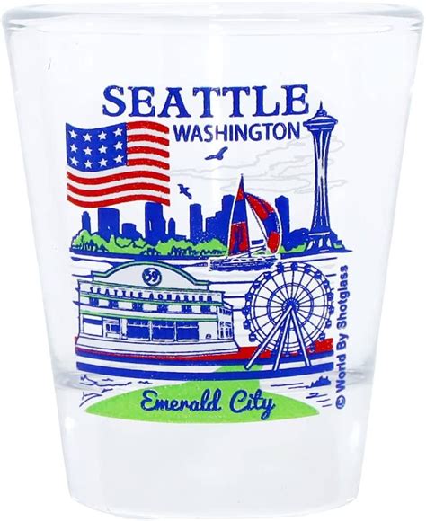 Seattle Washington Shot Glass Review - Seek Seattle