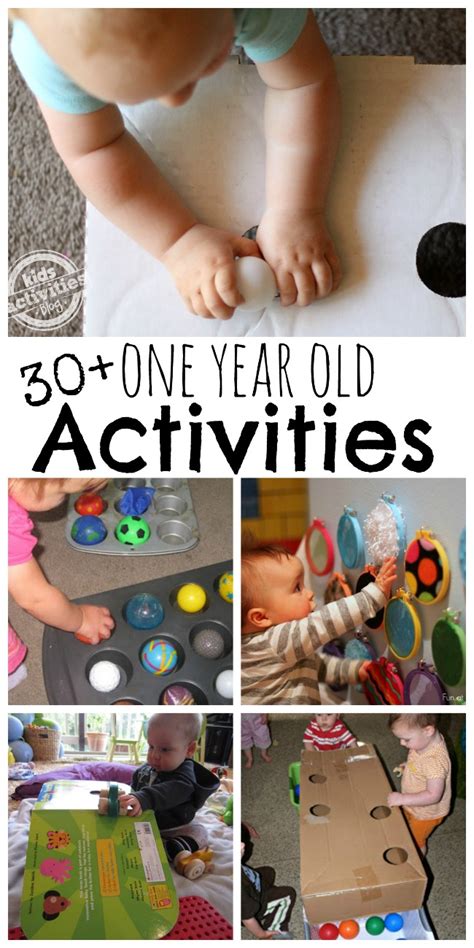 Activities for One Year Olds — All for the Boys