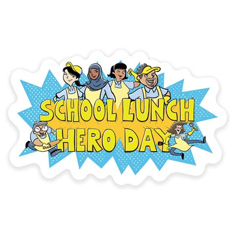 Celebrate School Lunch Hero Day with Gifts of Appreciation and Recognition Lunch Hero Vinyl ...