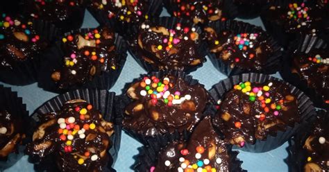 Resep Olahan kacang: Coklat Kacang Simple, ide isi toples kue lebaran oleh HizaRa - Cookpad