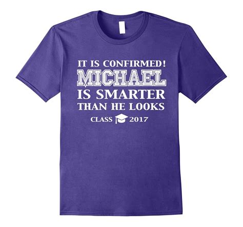 Personalised Funny Graduation Shirt for Michael-4LVS – 4loveshirt