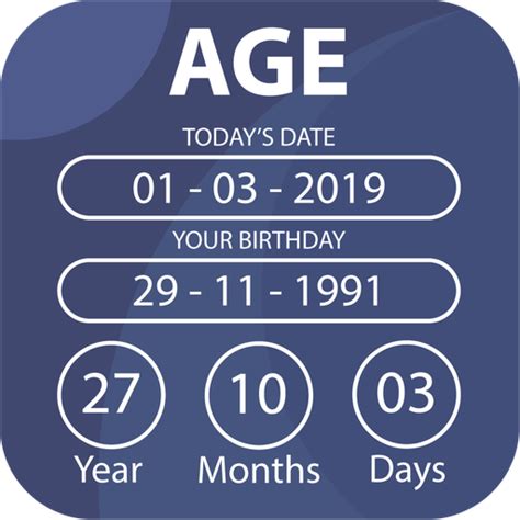 Age Calculator by Date of Birth 2.3.4 APK for Android