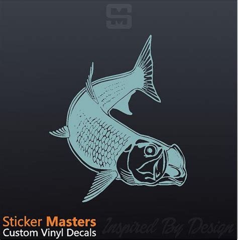 Saltwater Fish Decal Fish Sticker Fishing Decal by StickerMasters