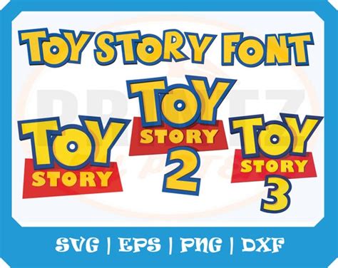 Toy Story Font Svg Toy Story Svg Toy Story Font Cricut Etsy Toy | The ...