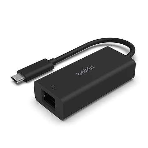 Best Buy: Belkin USB Type C to 2.5 Gb Ethernet Adapter, USB-IF ...