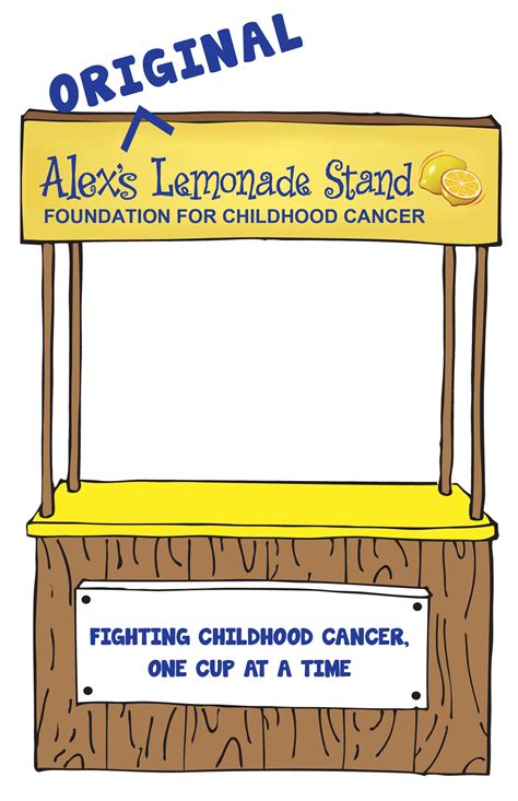 Alex's "Original" Lemonade Stand | Alex's Lemonade Stand Foundation for Childhood Cancer