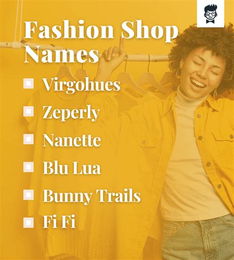 How To Name Clothing Items For Boutique at Christina Hill blog