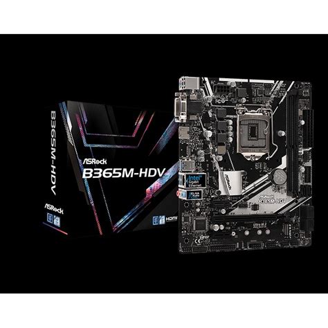 ASROCK B365M-HDV INTEL MOTHERBOARD | Shopee Malaysia