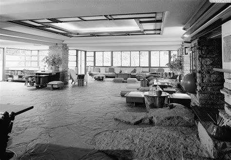 Falling Water Interior Frank Lloyd Wright – Two Birds Home