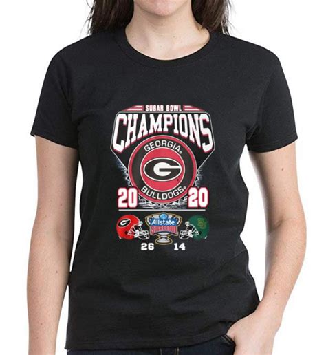 Top Sugar Bowl Champion 2020 Georgia Bulldogs shirt, hoodie, sweater ...