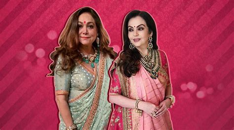 Akash Ambani-Shloka Mehta pre-wedding bash: Here’s what Nita and Tina Ambani wore | Fashion News ...