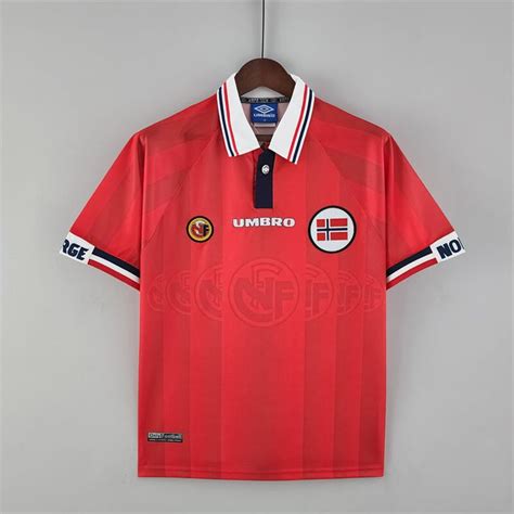 Norway 98/99 Home Retro Jersey - Zorrojersey- Professional Custom Soccer Jersey Online Store ...