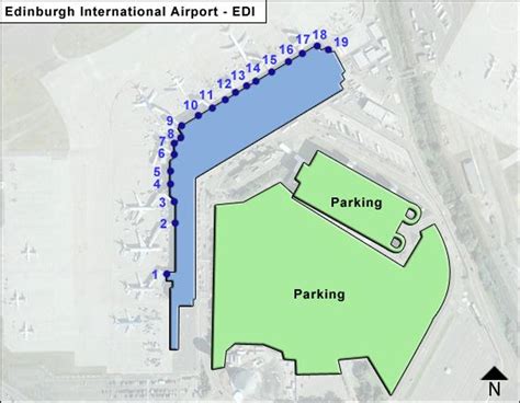 Edinburgh Airport Map | EDI Terminal Guide