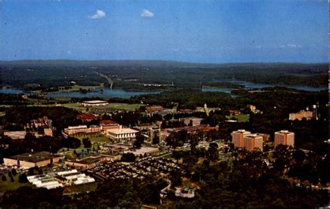 Aerial View Of Clemson University Campus South Carolina