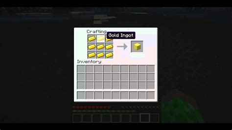 Minecraft Gold Block [Crafting] [HD] - YouTube