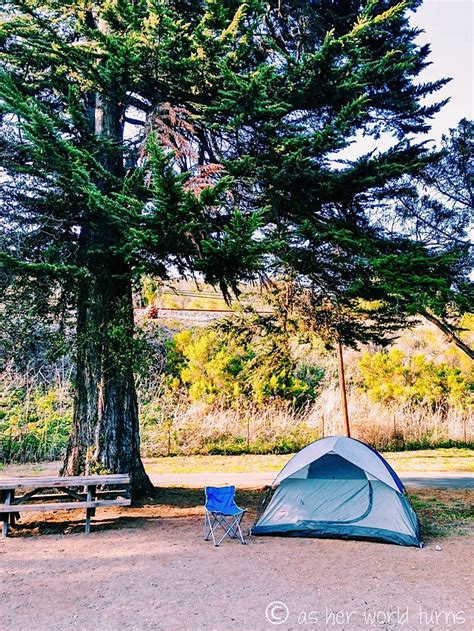 Camping on the California Coast | As Her World Turns