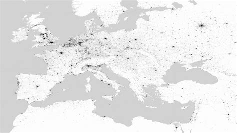 Global Urban Footprint map shows every human settlement on Earth - Earth.com