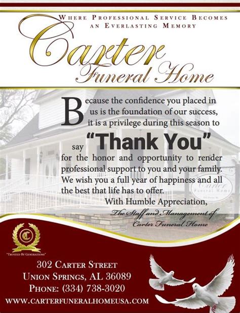 Carter Funeral Home - Home