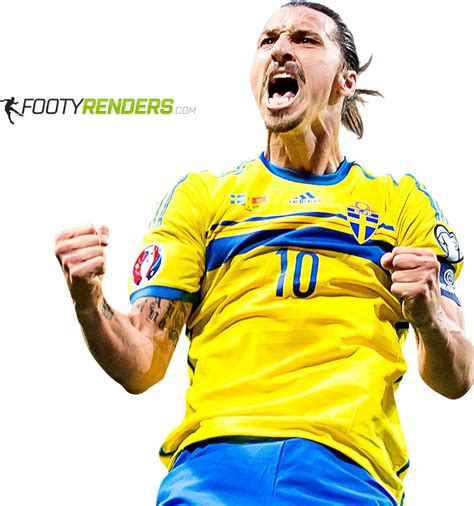 Zlatan Ibrahimovic football render - FootyRenders